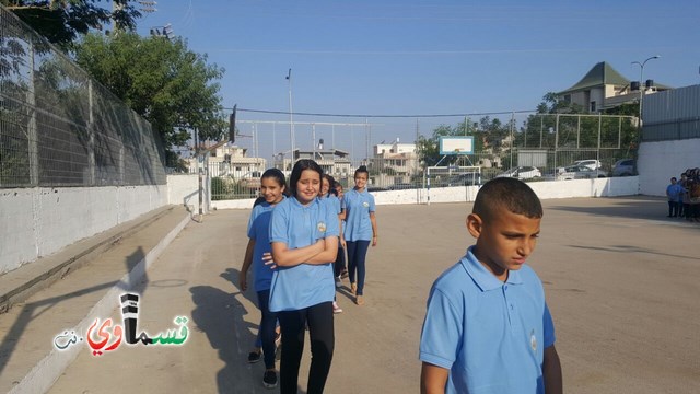  كفرقاسم- فيديو: البداية الصحيحة هي عنوان النجاح .. مدرسه جنة ابن رشد تستقبل طلابها بمراحل مدروسة وتودع حجاجها